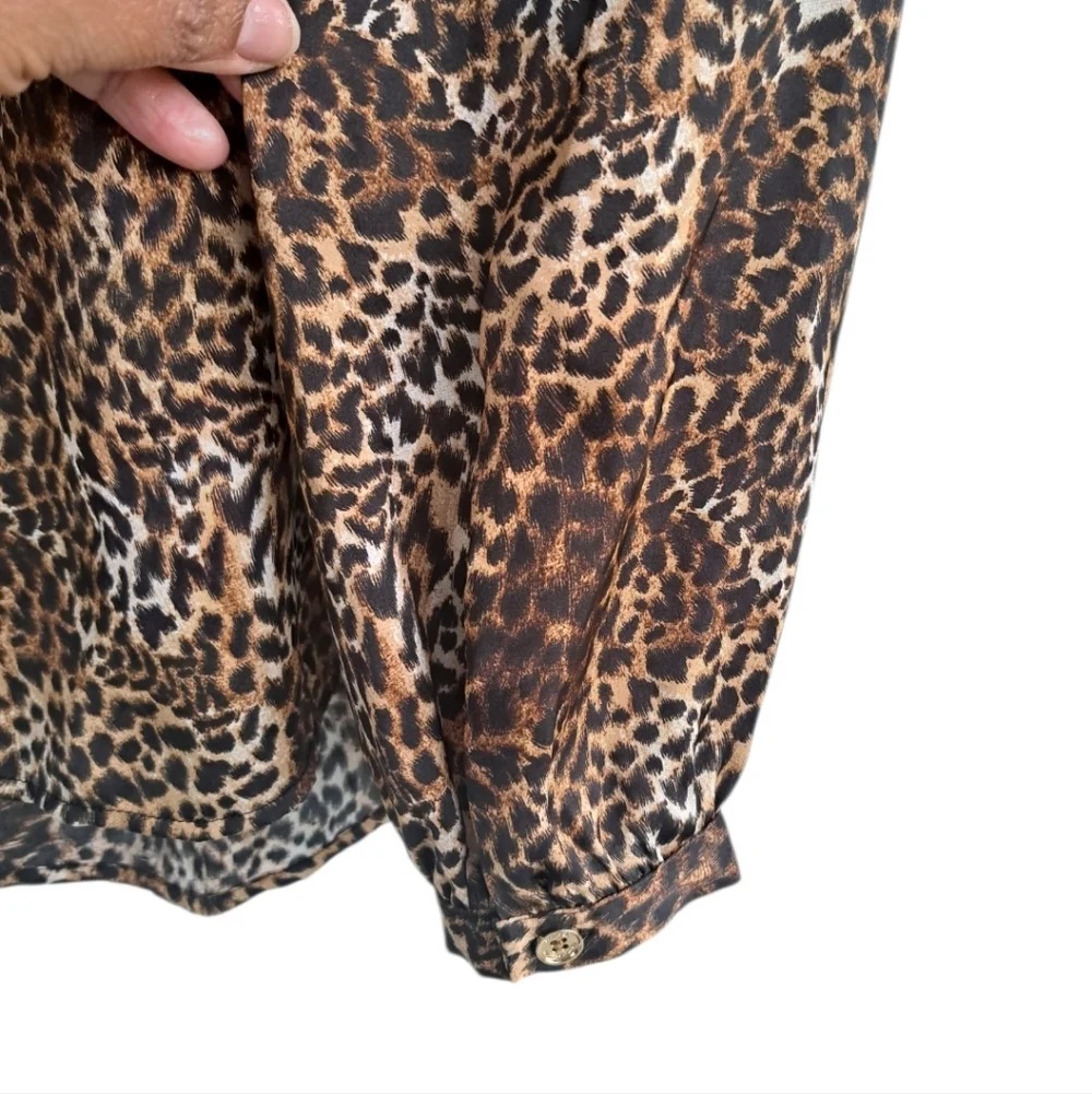 Michael Kors Leopard Print Women's Jacket